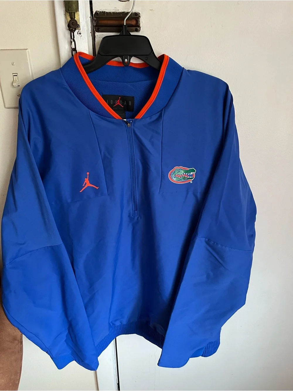 Florida Gators Jordan brand men’s NCAA 1/4 zip windbreaker jacket XL